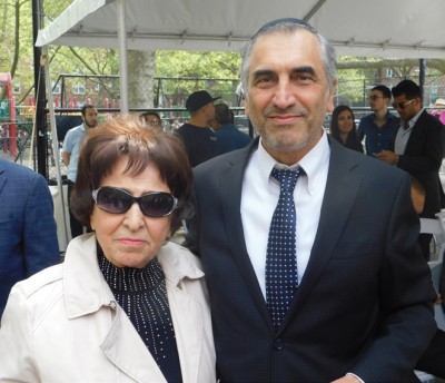 Mother & brother of Dr. Daniel Malakov, Malka and Gabriel